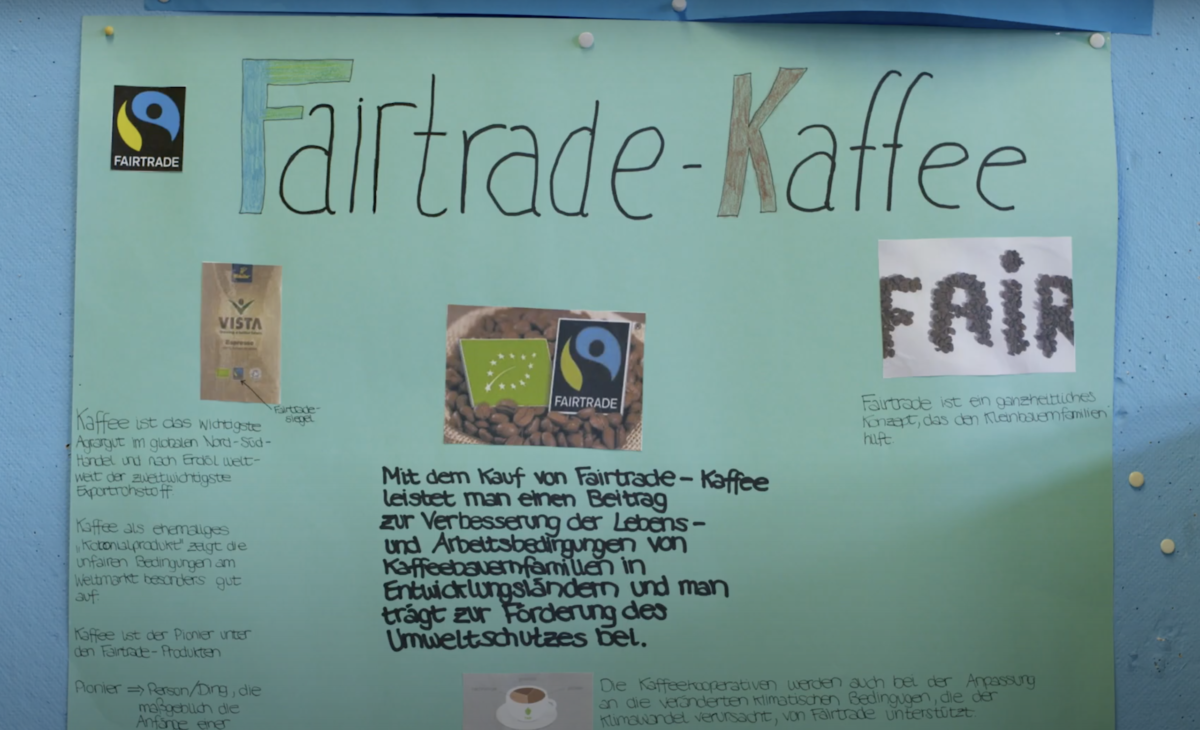 Fairtrade Plakat