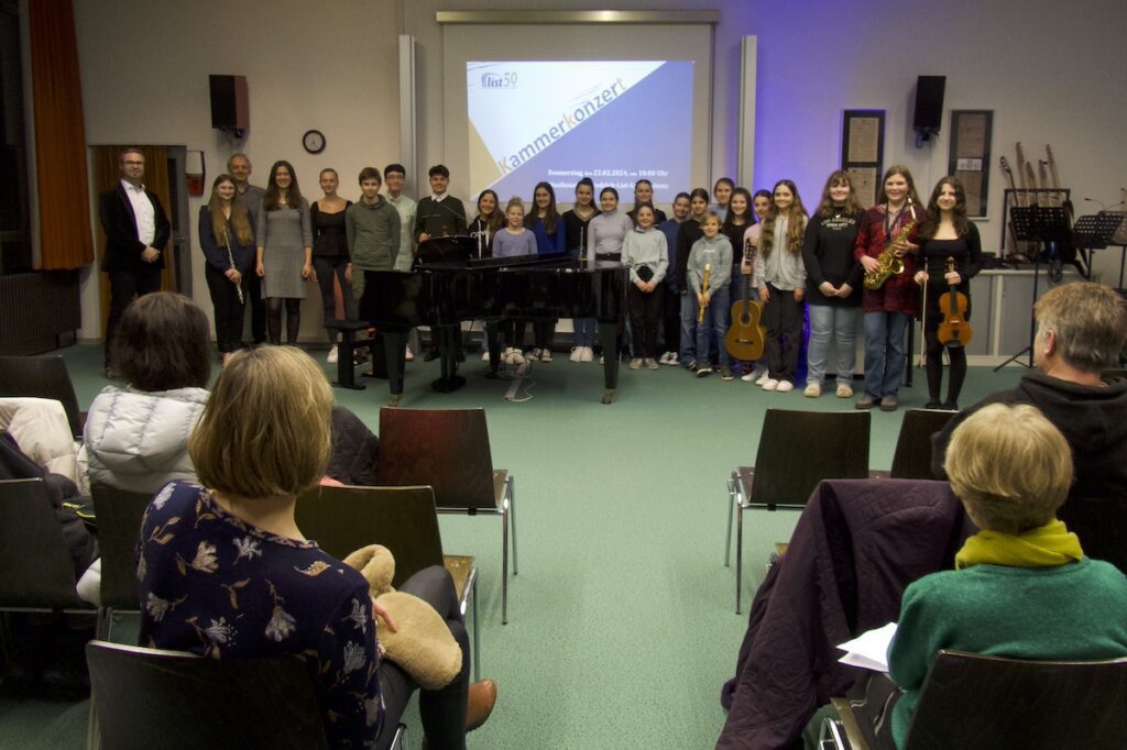 Gruppenbild Kammermusikabend